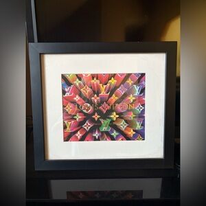 Authentic Louis Vuitton Christmas picture.
Professionally Framed